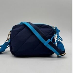 NEW WOMEN’S ON 34TH Blue Nylon Crossbody, Created for Macy's